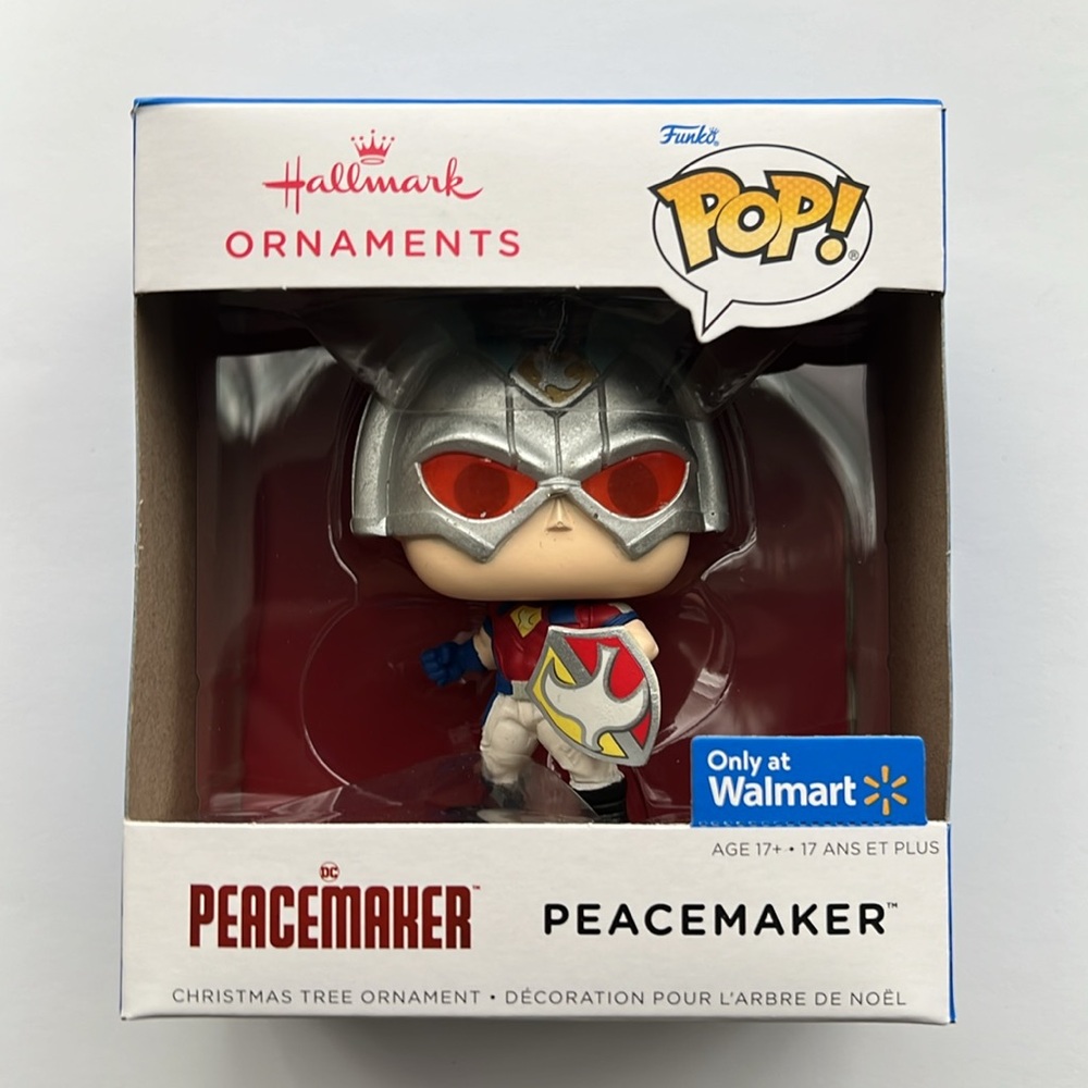 Hallmark DC Peacemaker Funko POP! Ornament, 0.15lbs